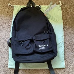 Off-White Quote Backpack Unisex